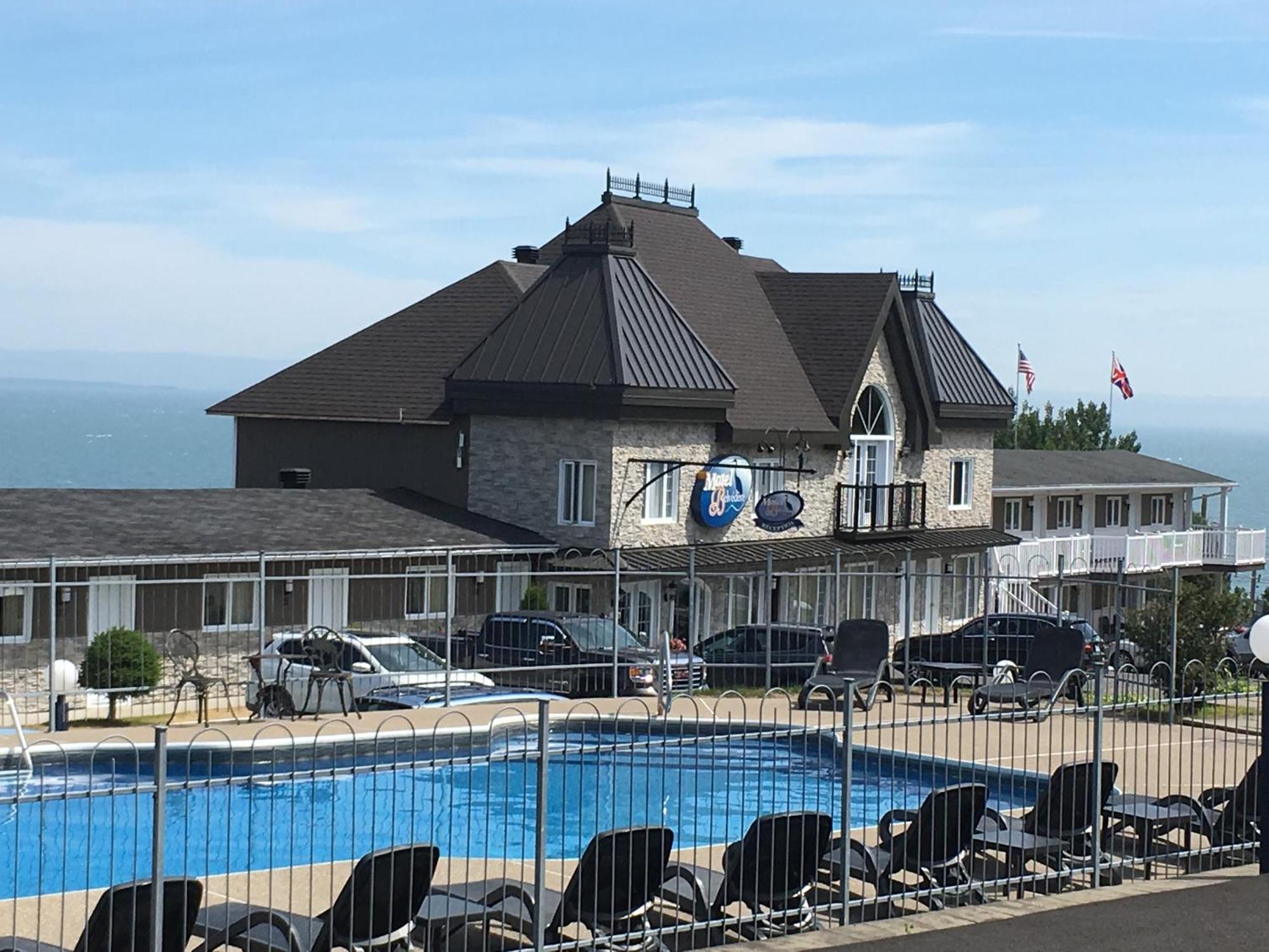 Motel Vue Belvedere Сен-Симеон Экстерьер фото