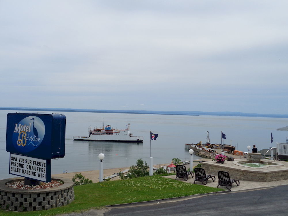 Motel Vue Belvedere Сен-Симеон Экстерьер фото
